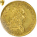 Coin, France, Louis XV, Double Louis d'or Mirliton, 1723, Paris, Pedigree, PCGS
