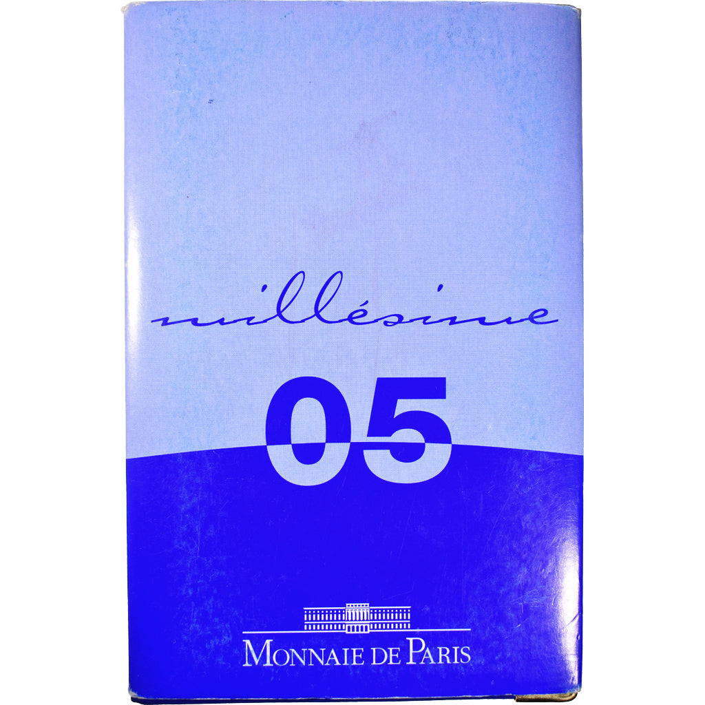 France, 1 cent to 5 euro, 2005, Monnaie de Paris, FDC, Gadoury:page 314