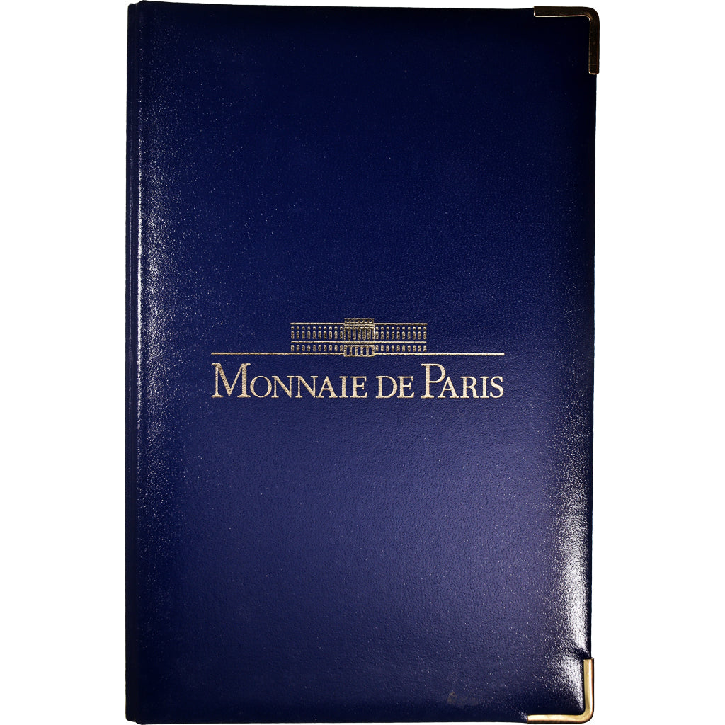 Munten, Frankrijk, Coffret 1 c. à 100 frs., 2001, Monnaie de Paris, BE, FDC