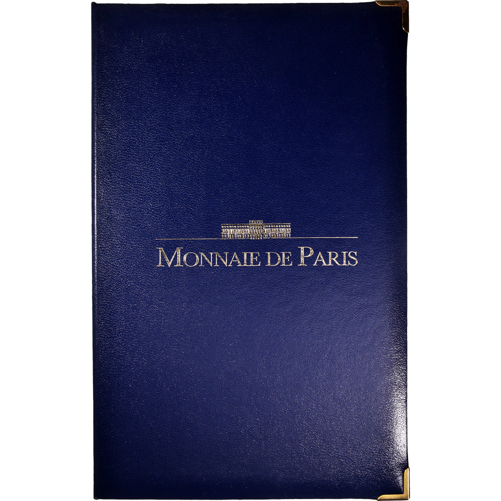 Münze, Frankreich, Coffret 1 c. à 100 frs., 1992, Monnaie de Paris, FDC, STGL