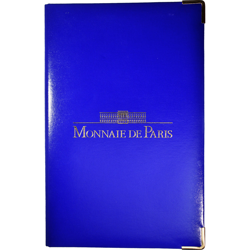 Francja, 1 Cent to 2 Euro, 2000, Monnaie de Paris, BE, MS(65-70), ND