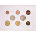 Monaco, 1 Cent to 2 Euro, 2002, Monnaie de Paris, BU, FDC, N.C., Gadoury:page
