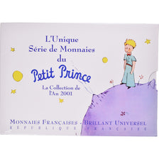 Coin, France, Petit Prince, Coffret 1 c. à 20 frs., 2001, Monnaie de Paris, BU