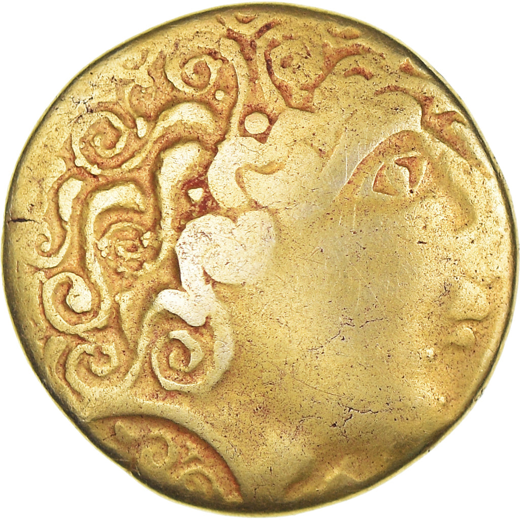 Moneta, Caletes, Hemistater, 2nd century BC, Classe II, VF(20-25), Złoto