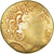Moneta, Caletes, Hemistater, 2nd century BC, Classe II, VF(20-25), Złoto
