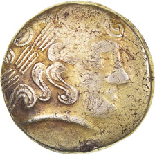 Moneda, Caletes, Hemistater, 2nd century BC, BC+, Oro, Delestrée:106