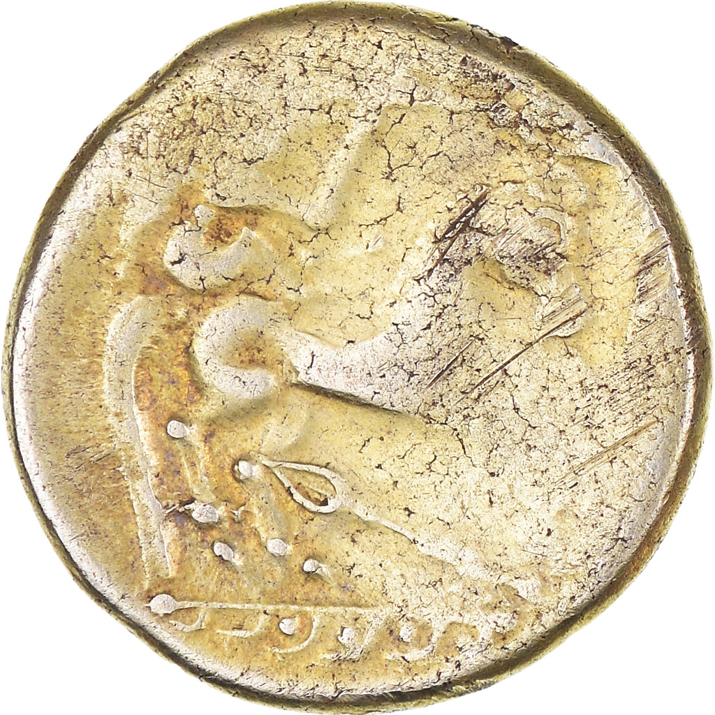 Moneda, Caletes, Hemistater, 2nd century BC, BC+, Oro, Delestrée:106