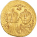 Munten, Heraclius & Heraclius Constantin, Solidus, 629-632, Constantinople, PR