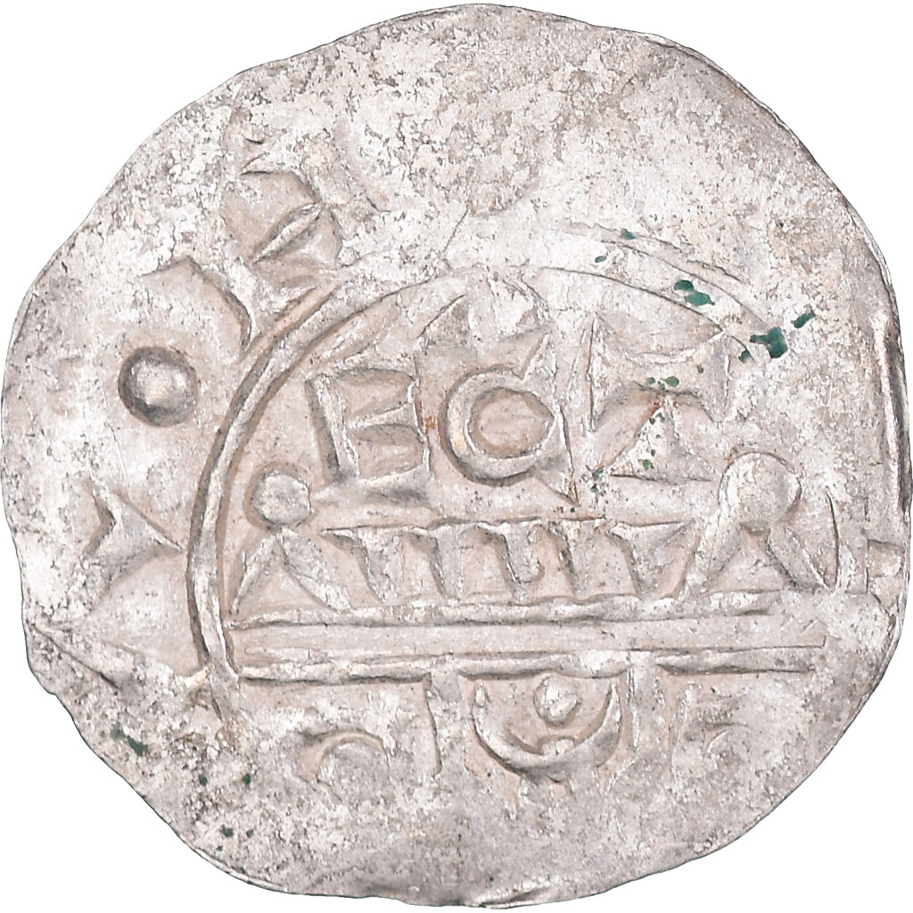 Moeda, Países Baixos, Willem van Pont, Denarius, 1054-1076, Utrecht, VF(20-25)