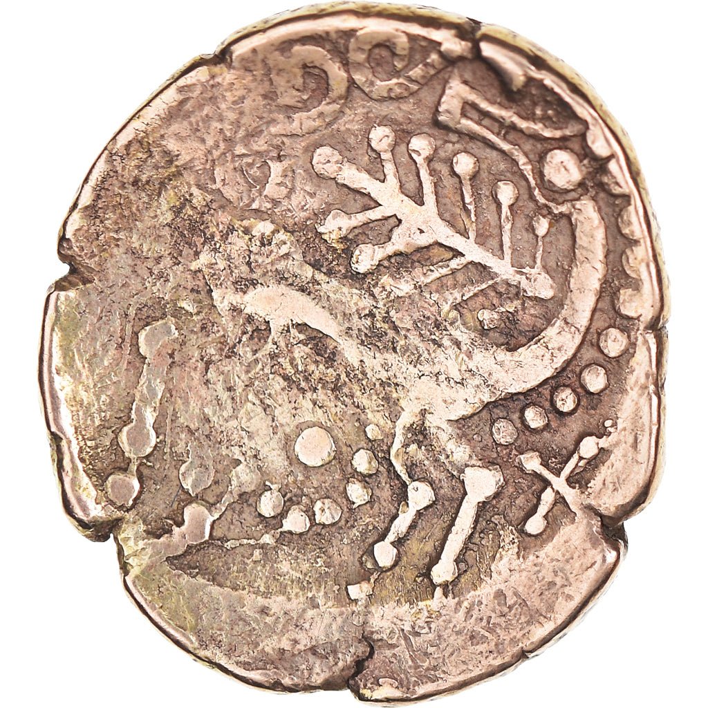 Monnaie, Leuques, Statère, 2ème siècle av. JC, TB, Or, Delestrée:137