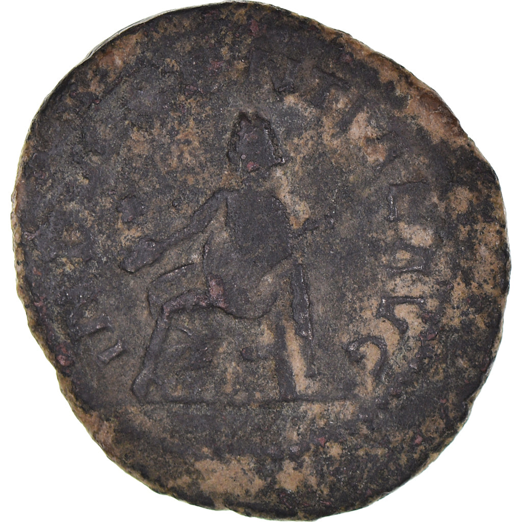 Coin, Quietus, usurper, Antoninianus, 260-261, Samosata, F(12-15), Bronze, RIC:5