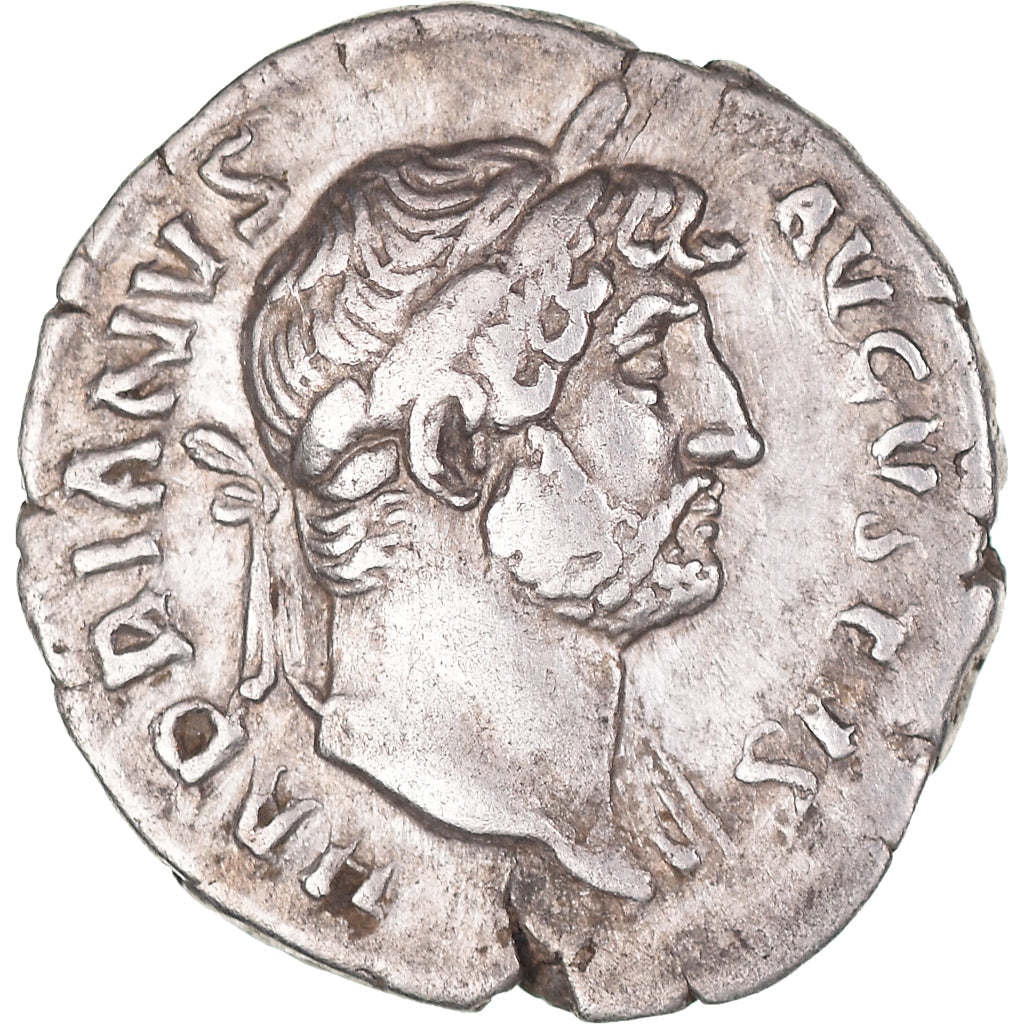 Coin, Hadrian, Denarius, 126-127, Rome, AU(50-53), Silver, RIC:850