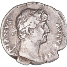 Moneta, Hadrian, Denarius, 124-125, Rome, VF(30-35), Srebro, RIC:714