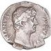 Moneda, Hadrian, Denarius, 124-125, Rome, BC+, Plata, RIC:714