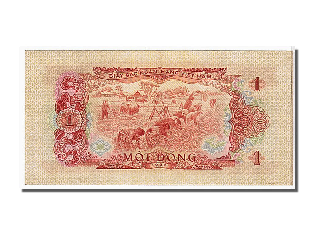 Banknote, South Viet Nam, 1 D<ox>ng, 1966, KM:40a, UNC(63)