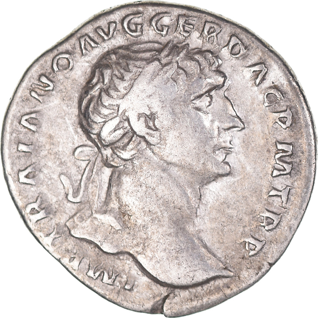 Coin, Trajan, Denarius, 103-111, Rome, VF(30-35), Silver, RIC:128