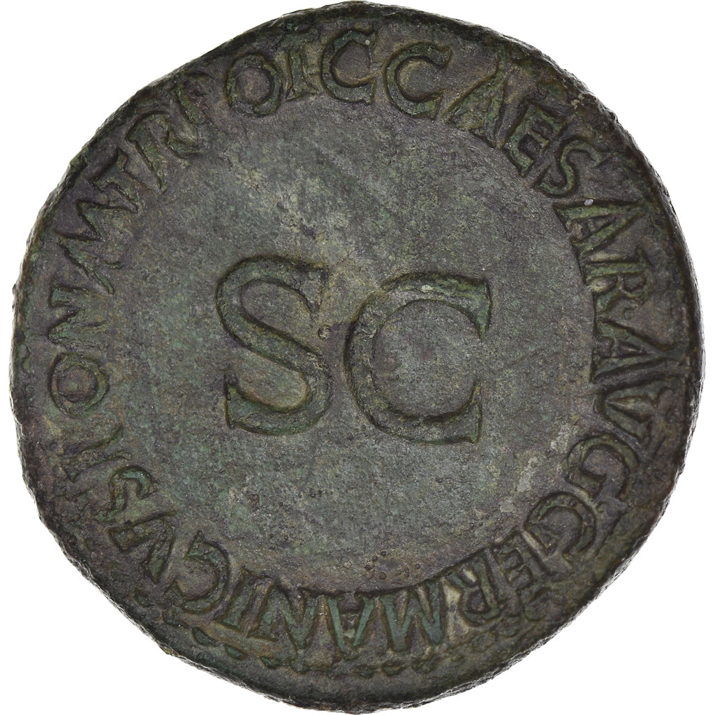 Coin, Germanicus, As, 37-38, Rome, AU(50-53), Bronze, RIC:35