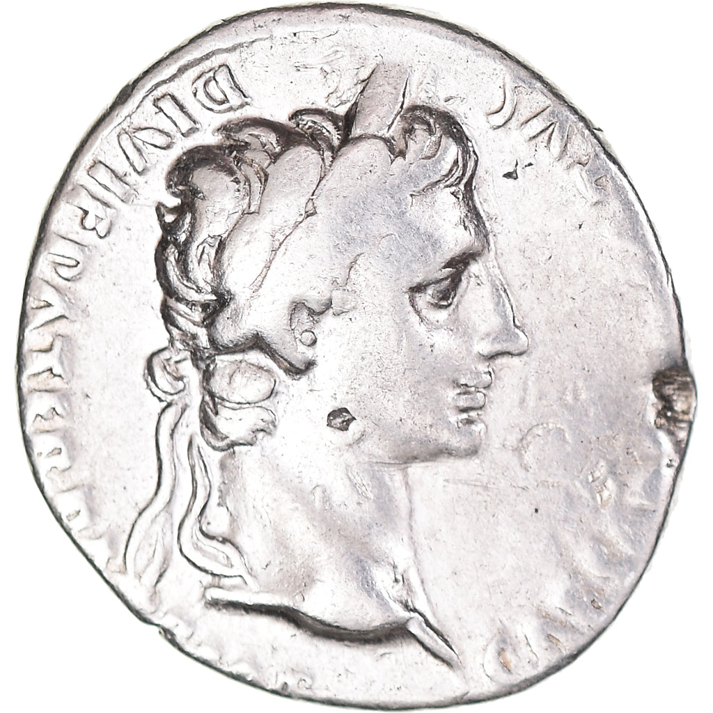 Coin, Augustus, Denarius, 2 BC - AD 4, Lyon - Lugdunum, VF(30-35), Silver