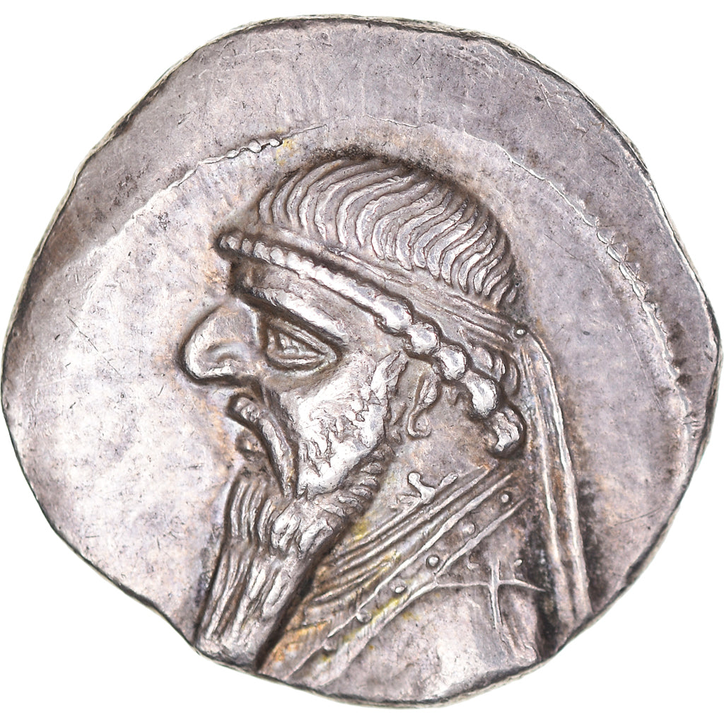 Coin, Parthian Empire (247 BC – AD 224), Mithradates II, Drachm, 123-88
