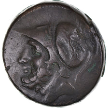 Moneta, Bruttium, Bronze, 214-208 BC, MB+, Bronzo, HN Italy:1987