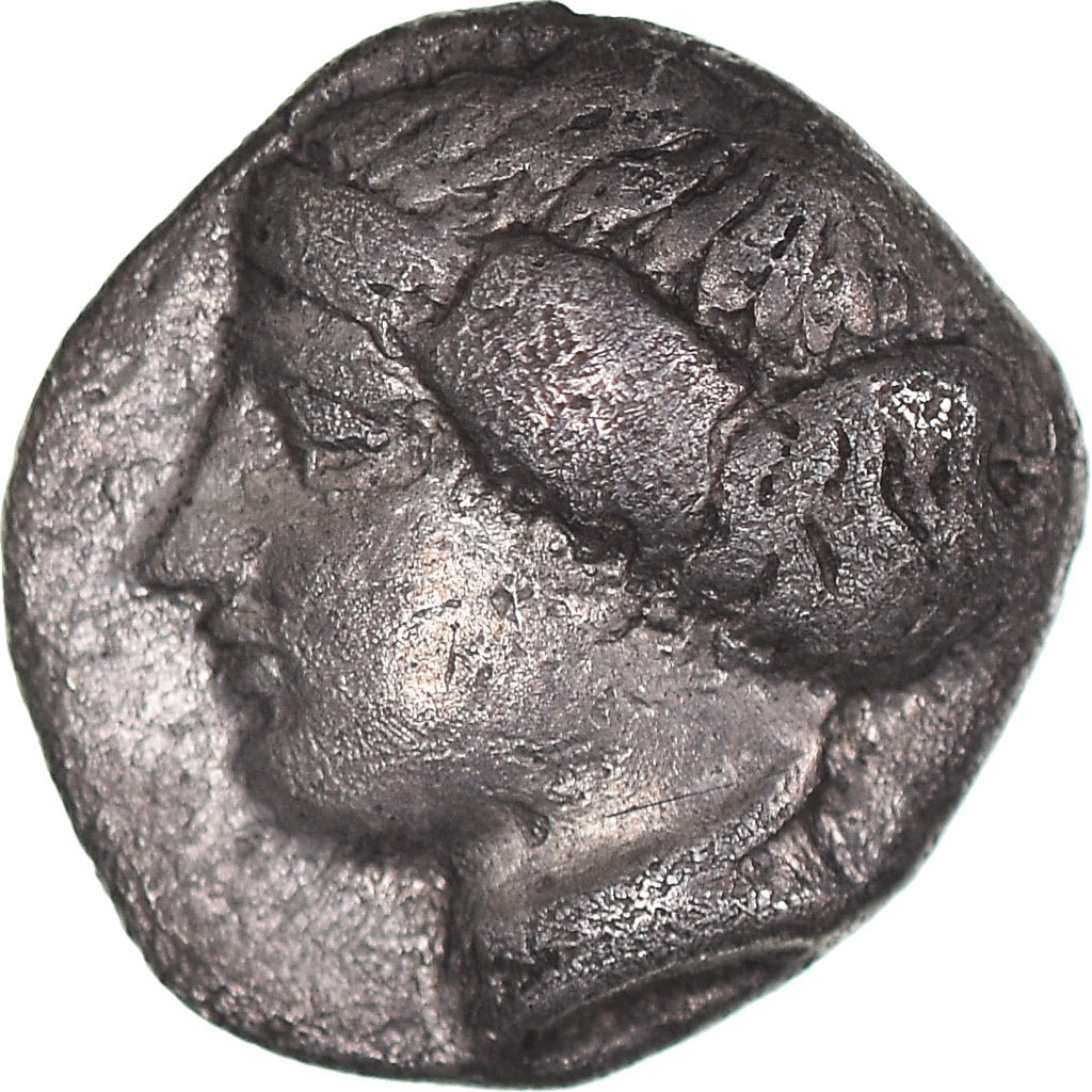 Münze, Bruttium, Triobol, 420-400 BC, S, Silber, HN Italy:2624