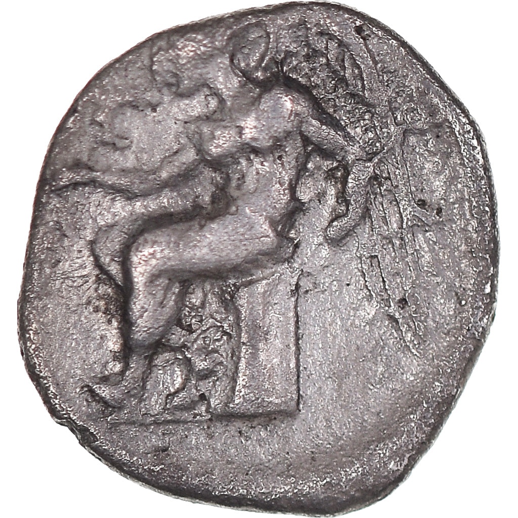 Münze, Bruttium, Triobol, 420-400 BC, S, Silber, HN Italy:2624