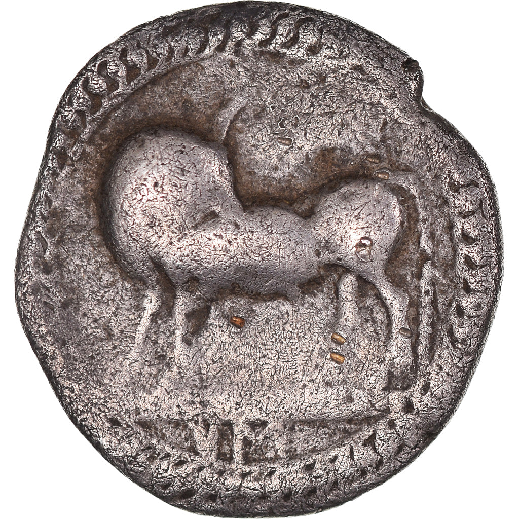 Coin, Lucania, Drachm, 550-510 BC, VF(20-25), Silver, HN Italy:1736