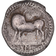 Coin, Lucania, Drachm, 550-510 BC, VF(20-25), Silver, HN Italy:1736