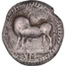Coin, Lucania, Drachm, 550-510 BC, VF(20-25), Silver, HN Italy:1736
