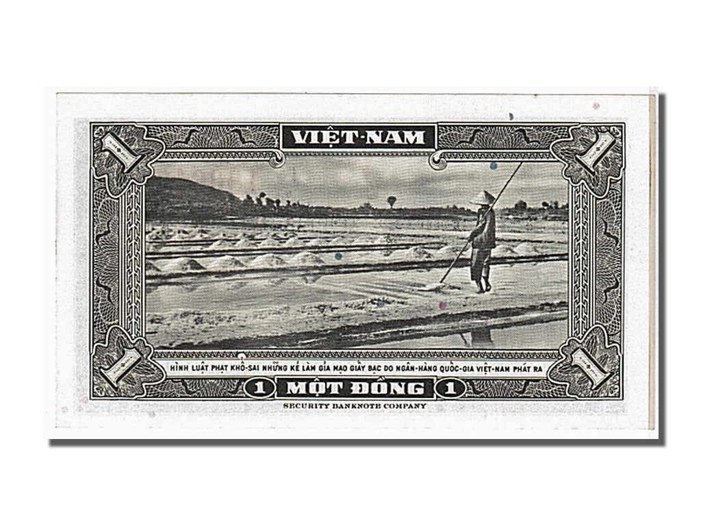 Banknote, South Viet Nam, 1 D<ox>ng, 1955, KM:11a, UNC(65-70)
