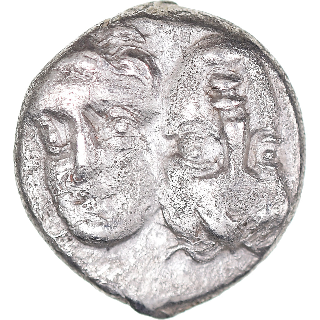 Coin, Moesia Inferior, Trihemiobol, 420-340 BC, Istros, VF(30-35), Silver