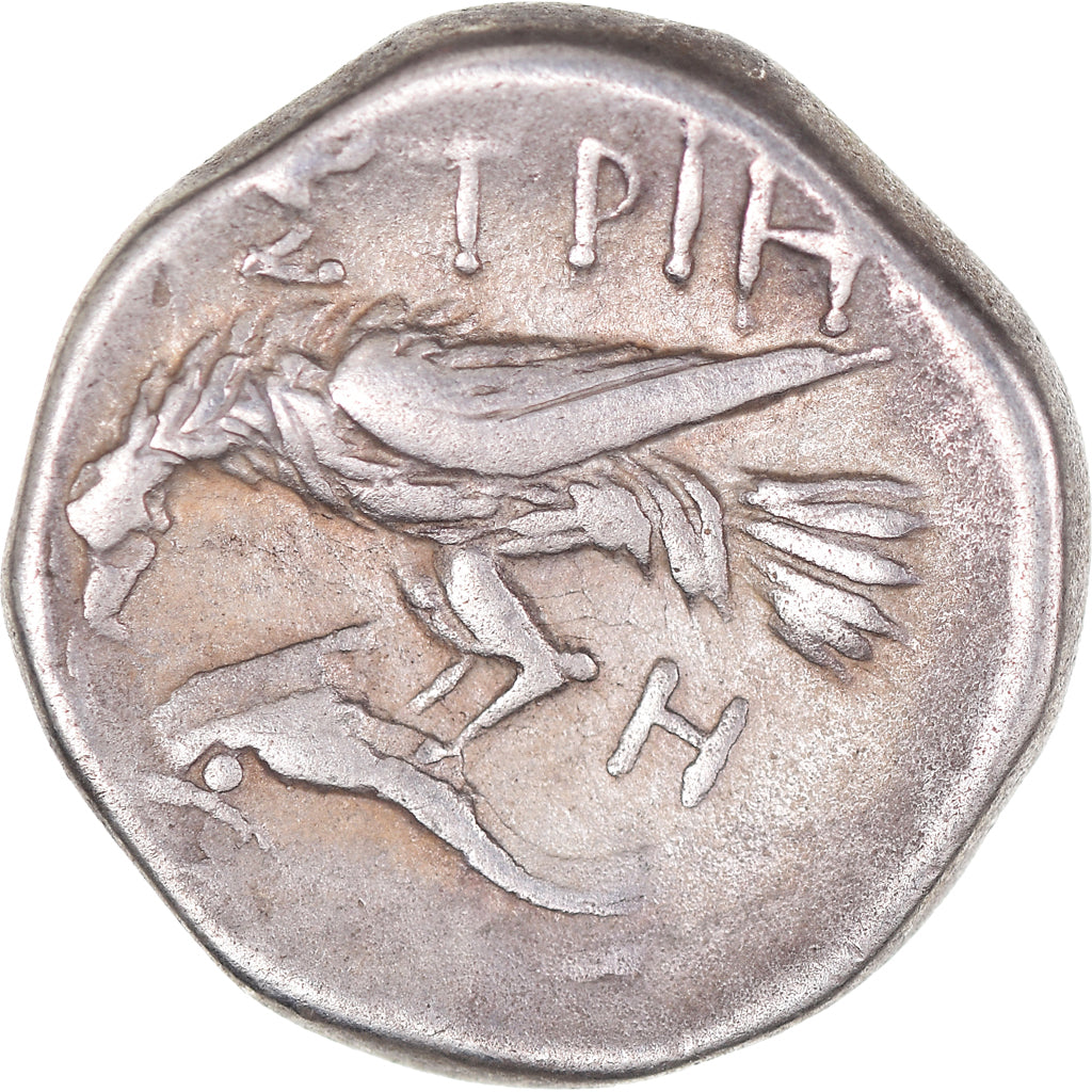 Munten, Moesia Inferior, Drachm, 340-313 BC, Istros, FR+, Zilver