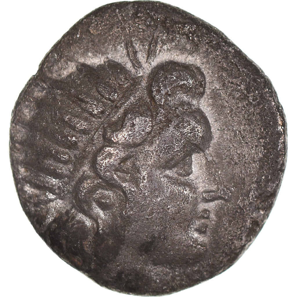 Munten, Islands of Caria, Drachm, 190-170 BC, Rhodes, FR+, Zilver, HGC:6-1457