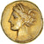 Monnaie, Zeugitana, Statère, 320-310 BC, Carthage, TTB, Electrum