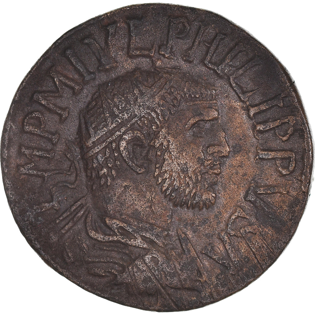 Moneda, Pisidia, Philip I, Bronze, 244-249, Antioch, MBC, Bronce