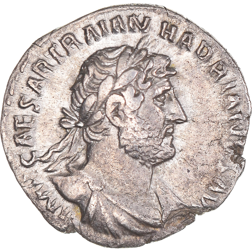 Coin, Hadrian, Denarius, 117-138, Rome, AU(50-53), Silver, RIC:80