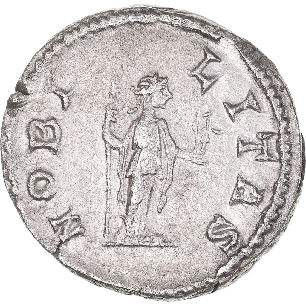 Munten, Geta, Denarius, 209-211, Rome, ZF+, Zilver, RIC:13a
