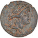 Munten, Pamphylië, Bronze, 14-37 AD, Perga, FR+, Bronzen