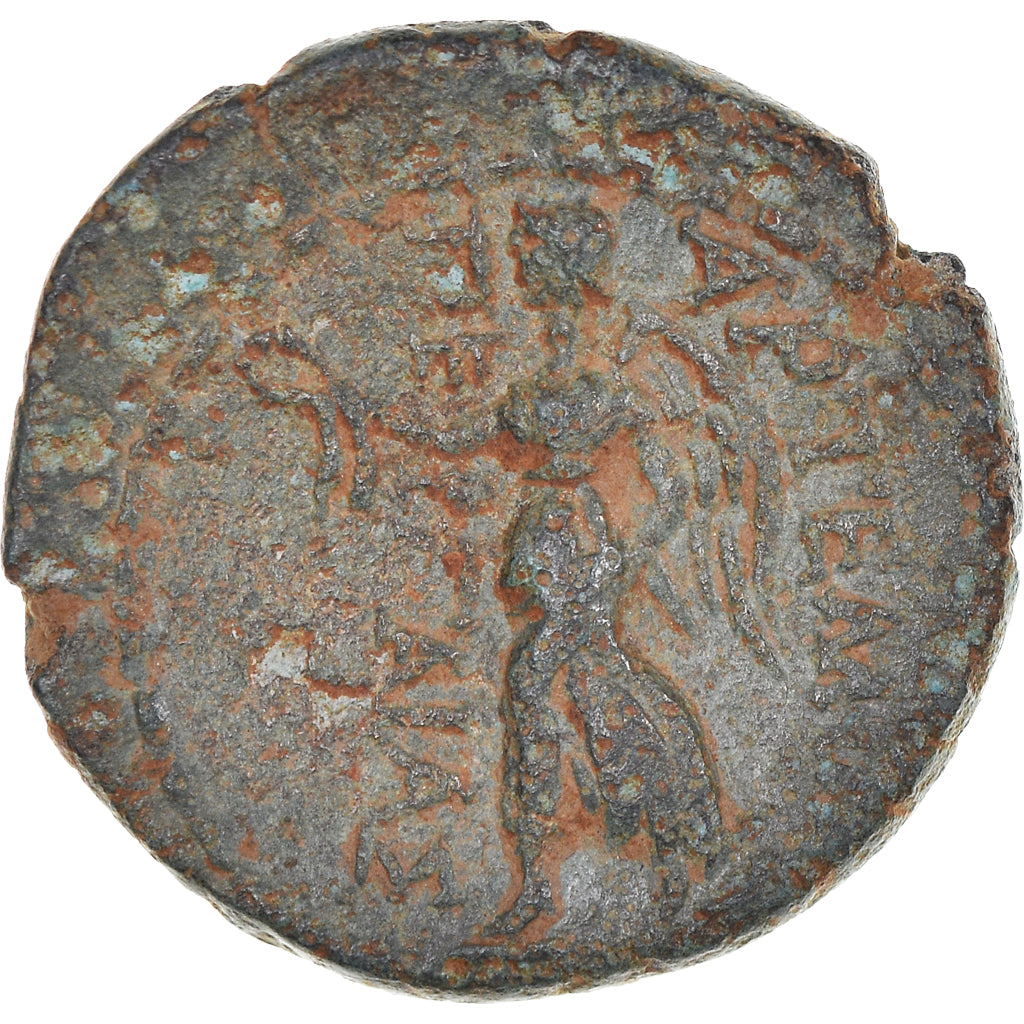 Moeda, Panfília, Bronze, 14-37 AD, Perga, VF(30-35), Bronze