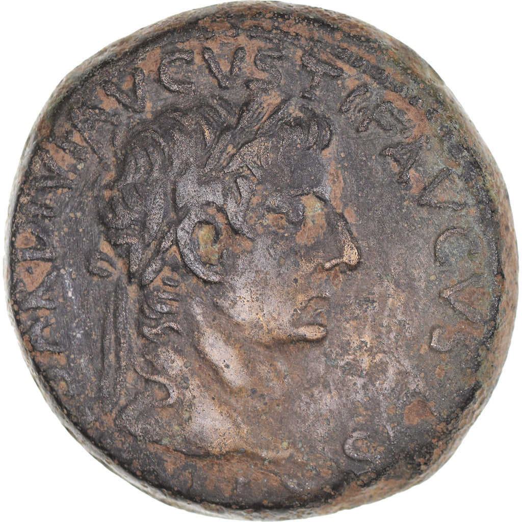 Coin, Tiberius, Dupondius, 19-20, Commagene, VF(30-35), Bronze
