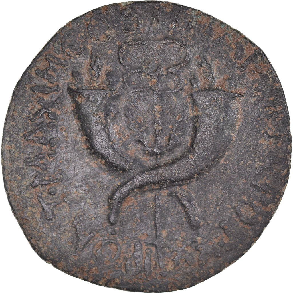 Coin, Tiberius, Dupondius, 19-20, Commagene, VF(30-35), Bronze