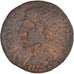 Moneda, Caria, Gallienus, Tetrassarion, 253-268, Aphrodisias, BC+, Bronce