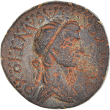Coin, Cilicia, Antiochos IV, Bronze Æ, 38-72 AD, Selinus, VF(20-25), Bronze