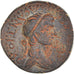 Coin, Cilicia, Antiochos IV, Bronze Æ, 38-72 AD, Selinus, VF(20-25), Bronze