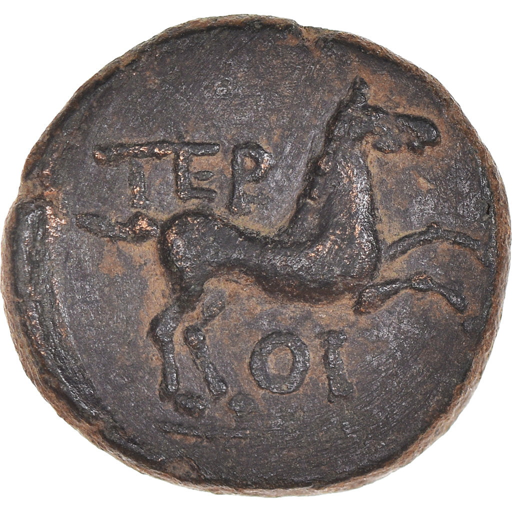 Coin, Pisidia, Tiberius, Bronze Æ, 14-37 AD, Termessos, AU(50-53), Bronze
