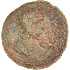 Coin, Pamphylia, Julia Soaemias, Bronze, 218-222 AD, Aspendos, VF(20-25), Bronze