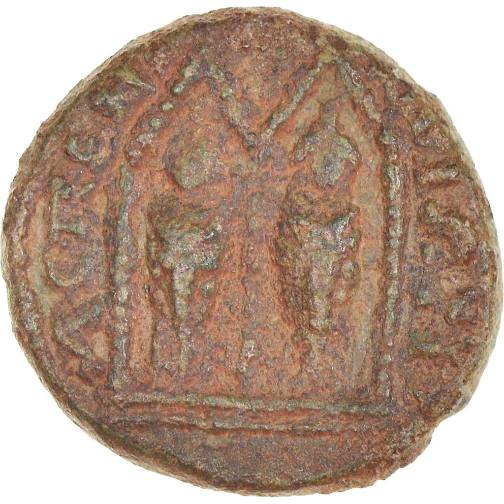 Coin, Pamphylia, Julia Soaemias, Bronze, 218-222 AD, Aspendos, VF(20-25), Bronze