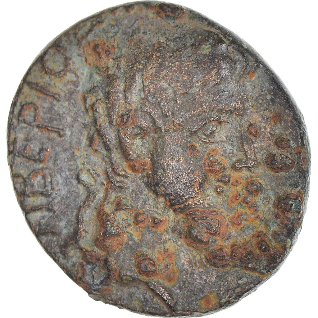 Coin, Pamphylia, Tiberius, Bronze, 14-37, Side, VF(30-35), Bronze