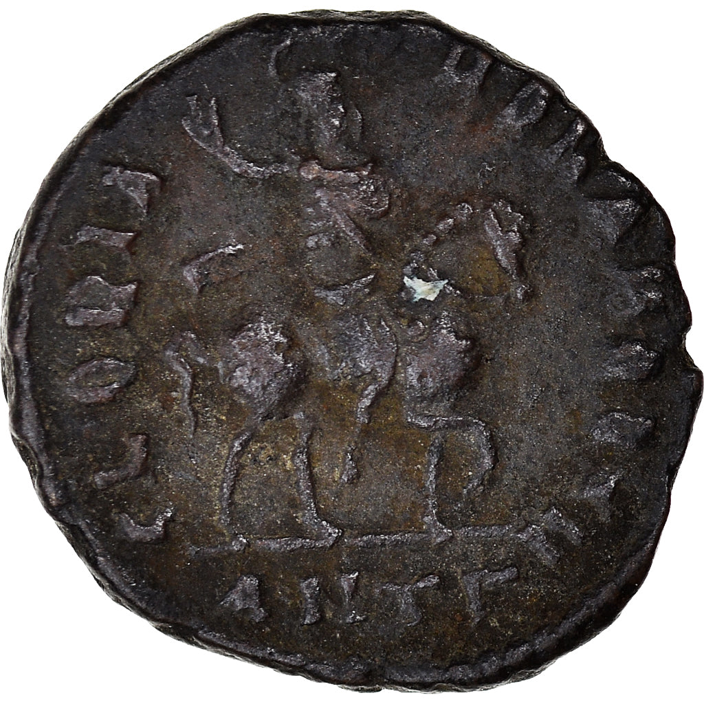 Moeda, Honorius, Nummus, 392-395, Antioch, VF(30-35), Bronze
