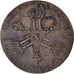Coin, France, Louis XIV, Six deniers dits "dardenne", 1712, Montpellier